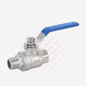 2PC Inside and Outside Thread Ball Valve 