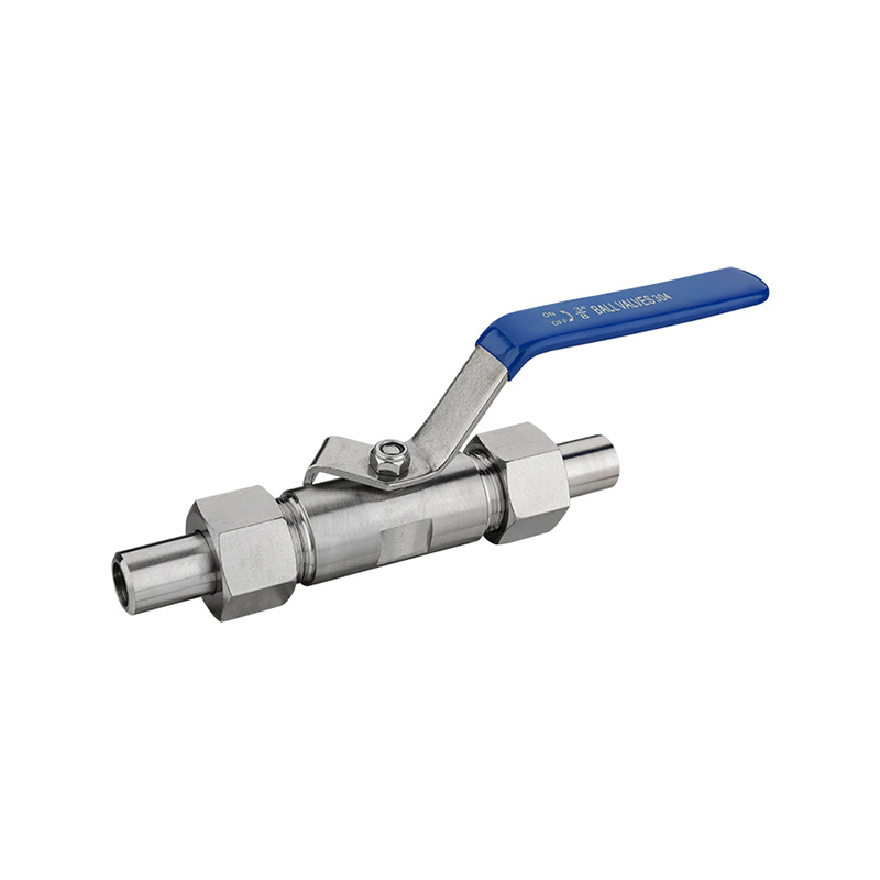 External Thread Ball Valve with Connecting Pipe