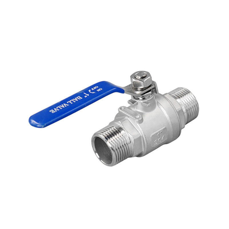 Two-piece Double Male Ball Valve