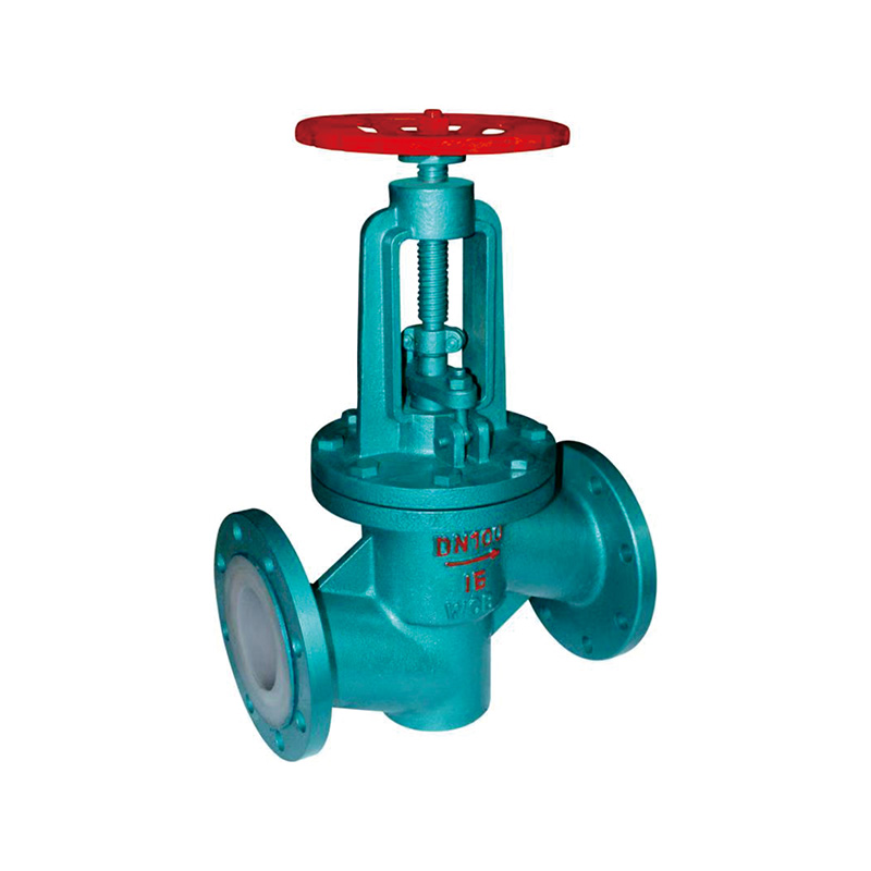 Fluorine Lined Flanged Globe Valve