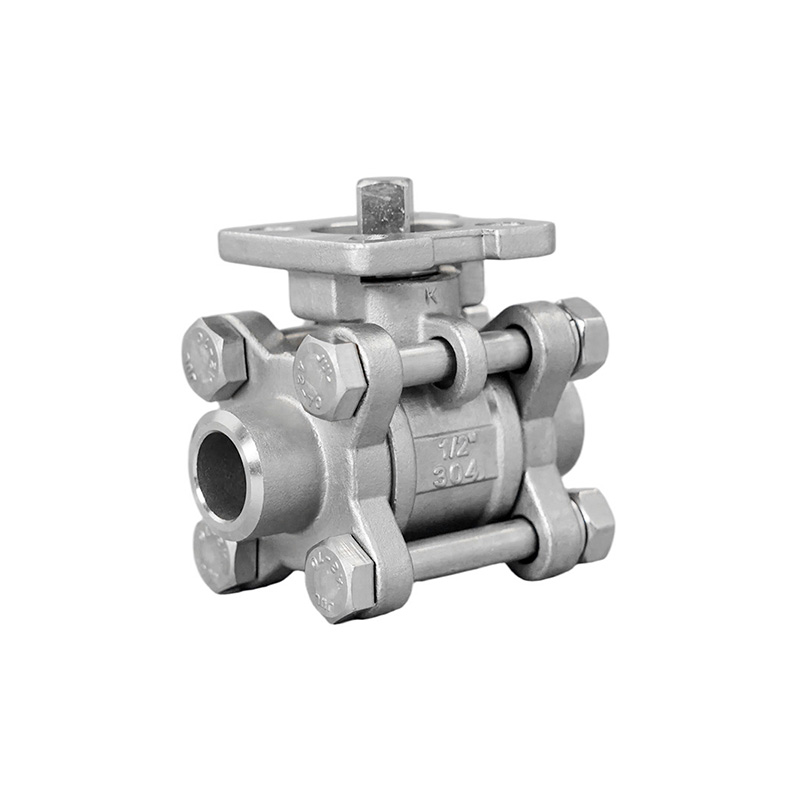 Three-Piece High Platform Welded Ball Valve