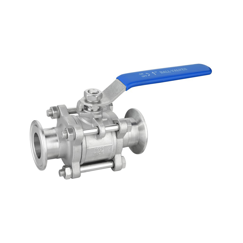 3-piece Clamped Ball Valve