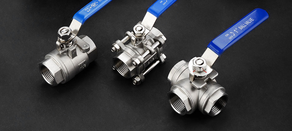 ZHONGCHI VALVE，ZHE TAI Stainless steel ball valve，Three Ways Ball Valve，Pieces Ball Valve