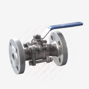 Three Pieces Flanged Ball Valve
