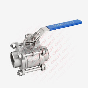 Three Pieces Welded Ball Valve